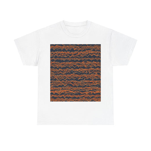 boostlete-field-day-pattern-ekg-bold-0135 — Unisex Heavy Cotton Tee (Gildan 5000)
