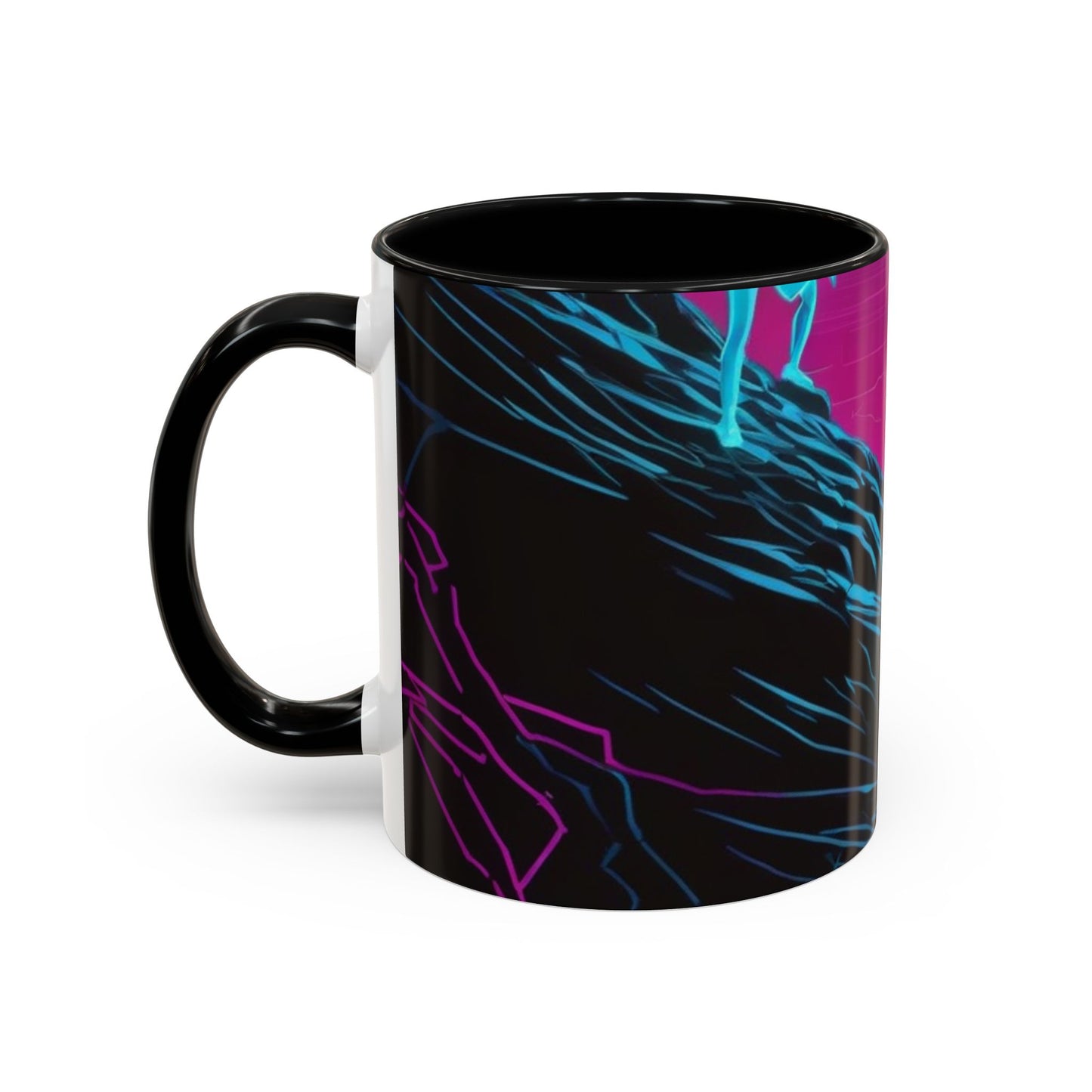 boostlete-boost-mode-scene-trail-neon-blueprint-0832 — Accent Mug 11/15oz