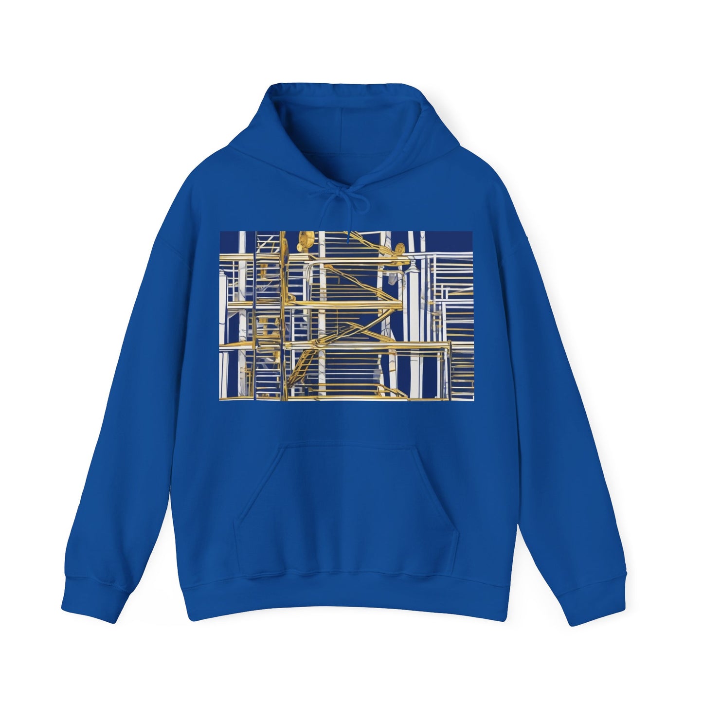boostlete-rise-grind-icon-ladder-high-engraved-0238 — Unisex Heavy Blend Hooded Sweatshirt (Gildan)