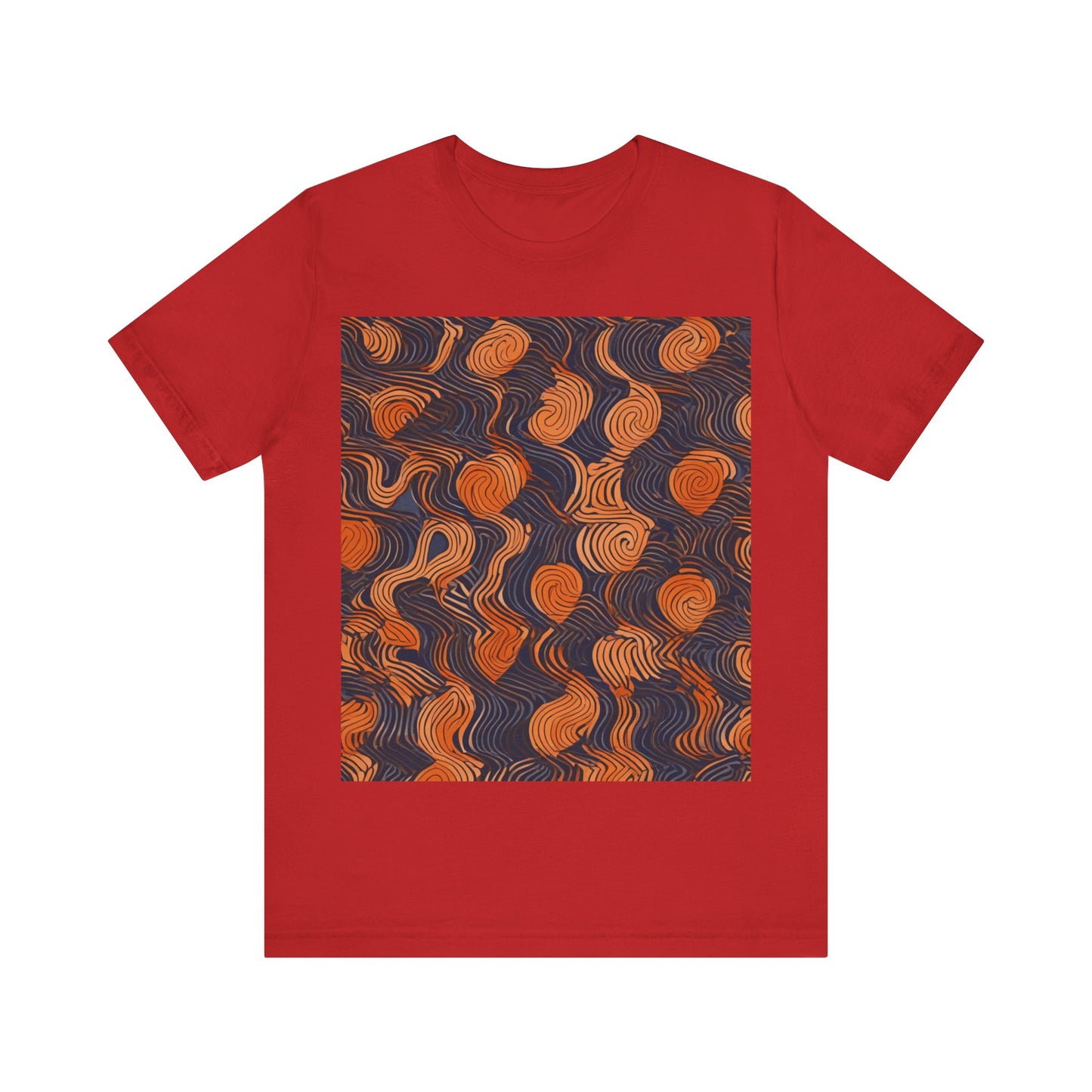 boostlete-iron-intent-pattern-topographic-engraved-0019 — Unisex Jersey Short Sleeve (B+C 3001)