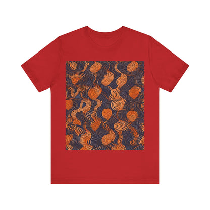 boostlete-iron-intent-pattern-topographic-engraved-0019 — Unisex Jersey Short Sleeve (B+C 3001)