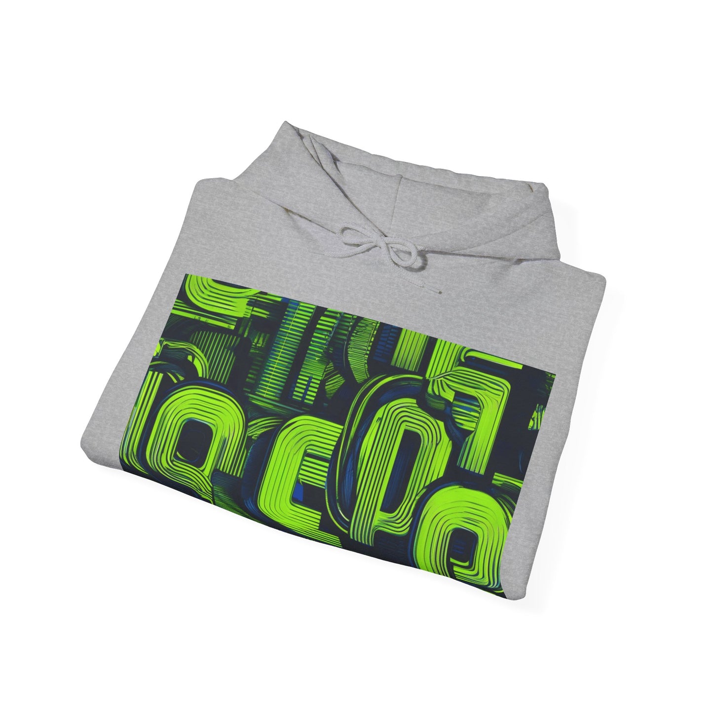 boostlete-boost-mode-type-progress-beats-perfect-vertical-engraved-0253 — Unisex Heavy Blend Hooded Sweatshirt (Gildan)