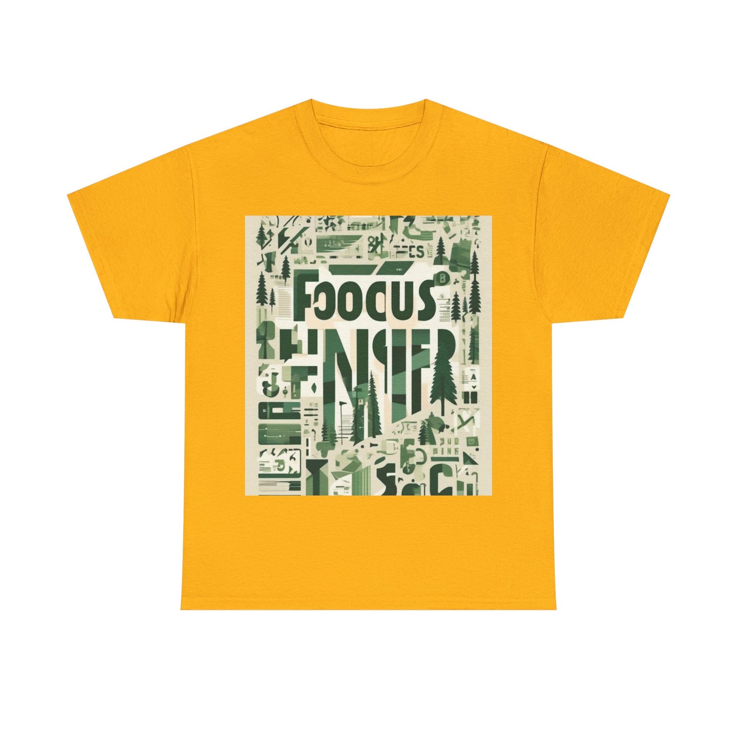 boostlete-boost-mode-type-focus-finish-banner-modern-0113 — Unisex Heavy Cotton Tee (Gildan 5000)