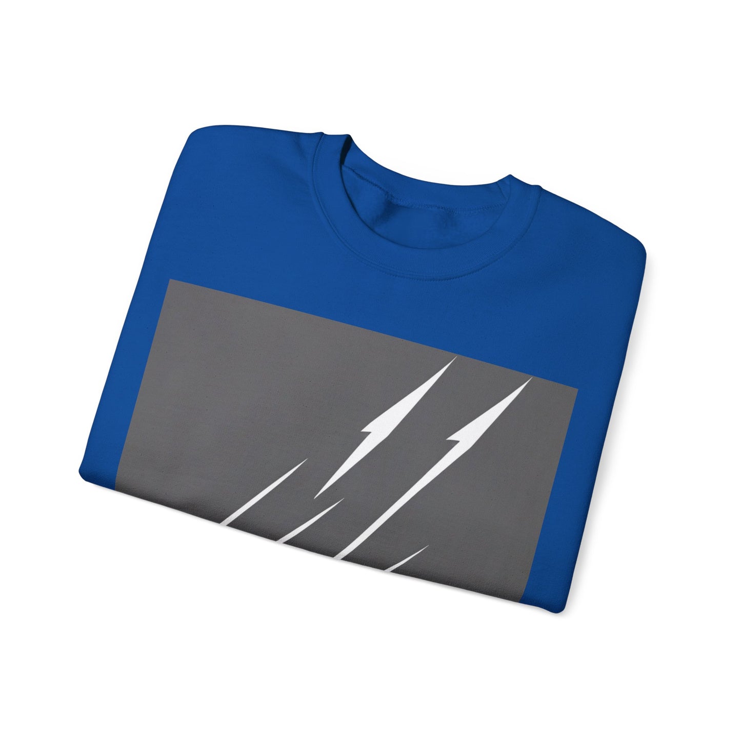 boostlete-boost-mode-icon-lightning-soft-industrial-0446 — Unisex Heavy Blend Crewneck (G18000)
