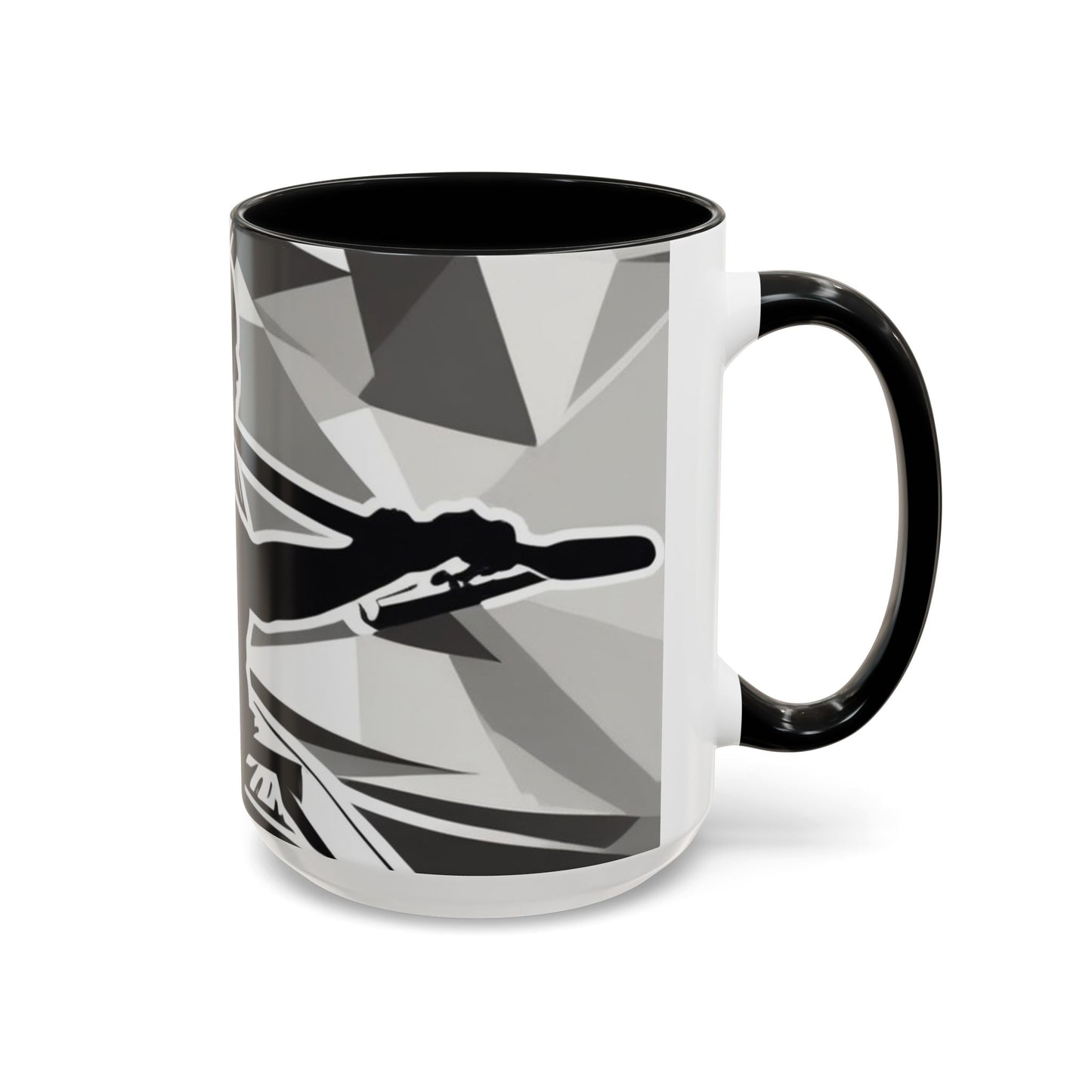 boostlete-am-crew-scene-rower-outline-geometric-0060 — Accent Mug 11oz/15oz