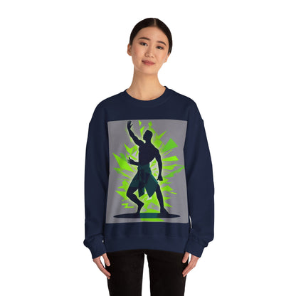boostlete-mile-by-mile-scene-yogi-offset-isometric-0972 — Unisex Heavy Blend Crewneck (G18000)