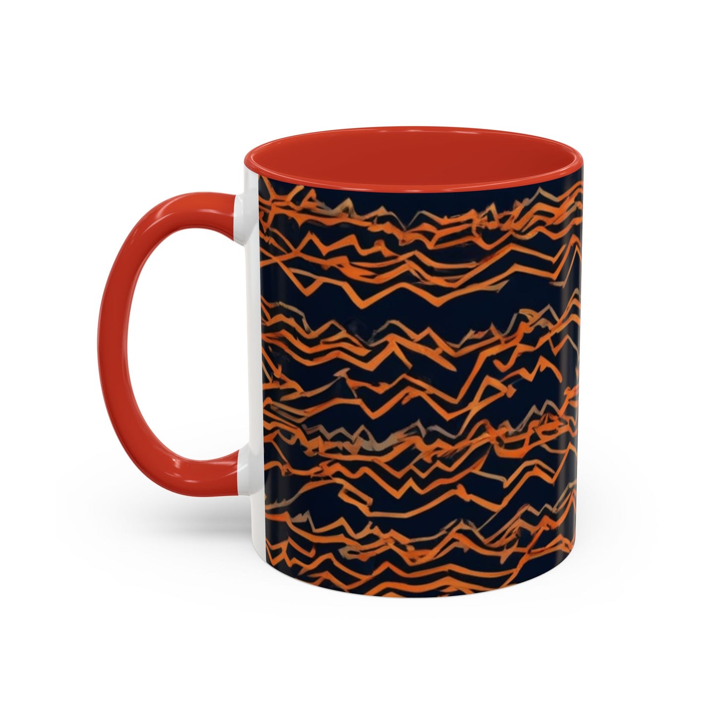 boostlete-field-day-pattern-ekg-bold-0135 — Accent Mug 11oz/15oz