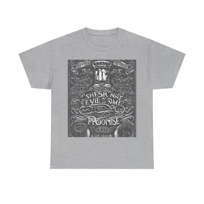 boostlete-boost-mode-type-keep-the-promise-big-monoline-0049 — Unisex Heavy Cotton Tee (Gildan 5000)