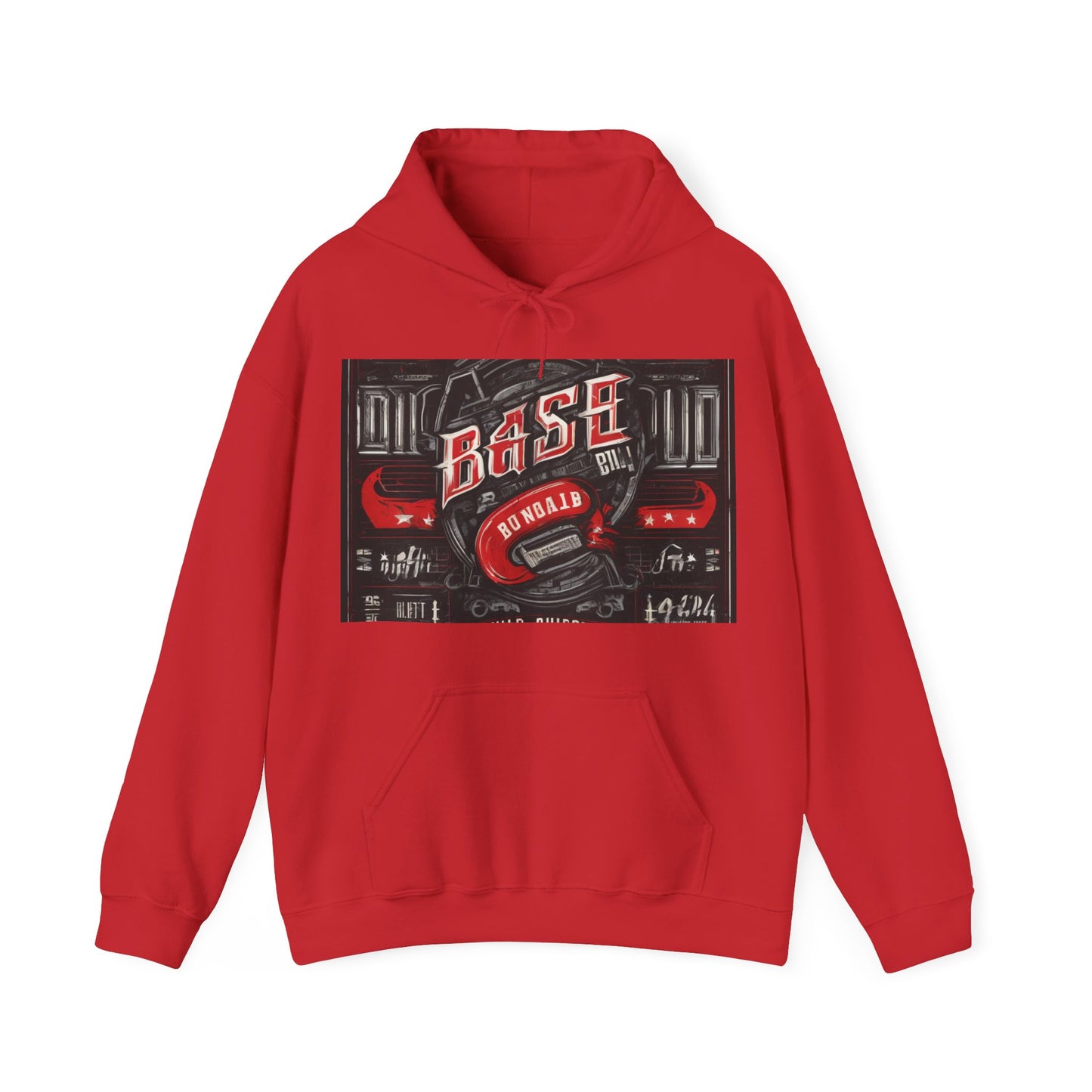 boostlete-boost-mode-type-build-the-base-micro-industrial-0785 — Unisex Heavy Blend Hoodie (G18500)