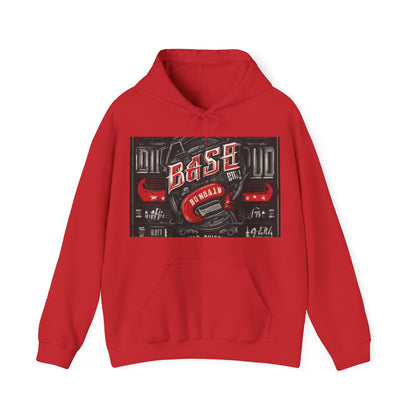 boostlete-boost-mode-type-build-the-base-micro-industrial-0785 — Unisex Heavy Blend Hoodie (G18500)