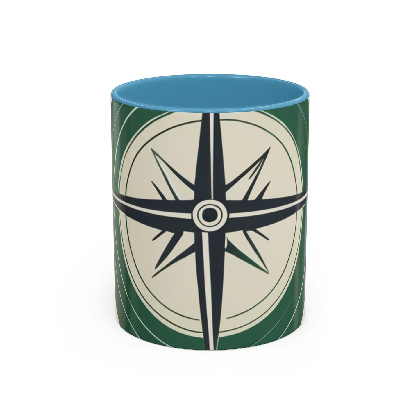 boostlete-iron-intent-icon-compass-soft-blueprint-0614 — Accent Mug 11/15oz