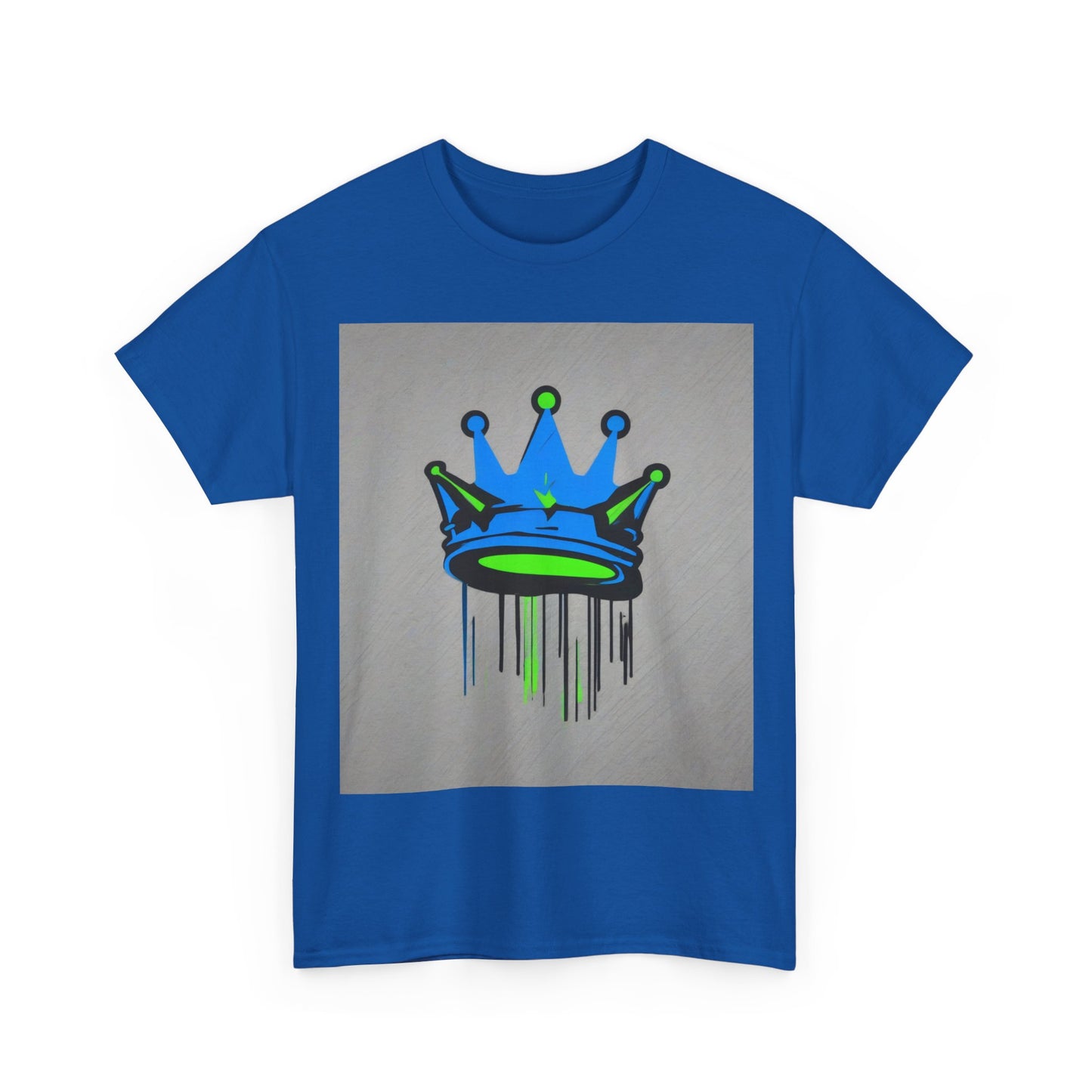 boostlete-mile-by-mile-icon-crown-matte-industrial-0162 — Unisex Heavy Cotton Tee (Gildan 5000)
