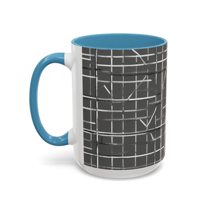 boostlete-rise-grind-pattern-plate-number-monoline-0291 — Accent Mug 11/15oz