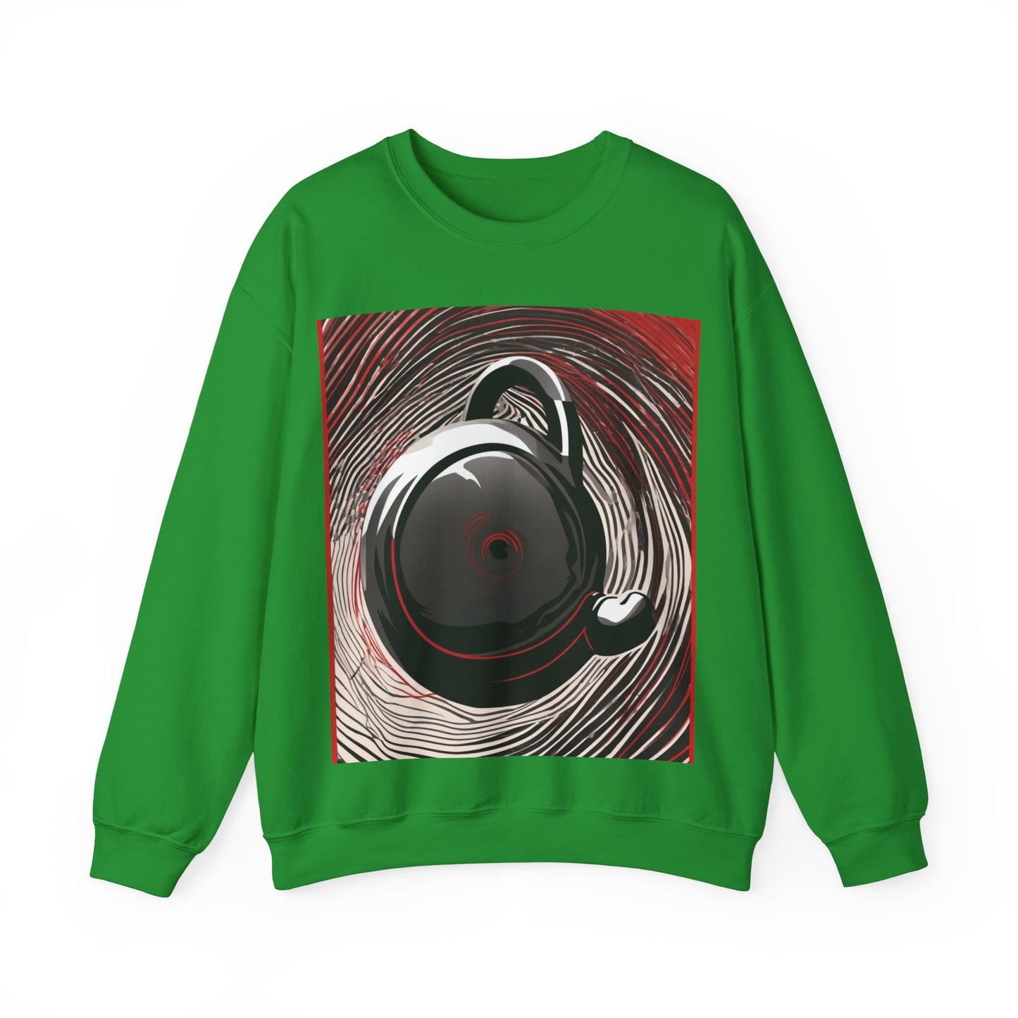 boostlete-am-crew-scene-kettlebell-motion-vector-0224 — Unisex Heavy Blend Crewneck Sweatshirt (Gildan)