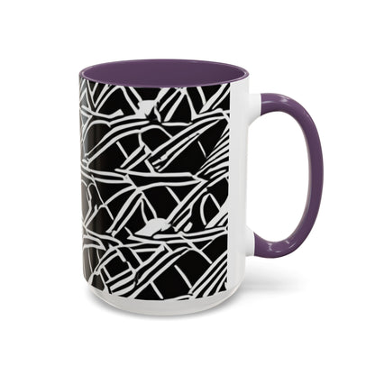 boostlete-boost-mode-pattern-stair-steps-athletic-0311 — Accent Mug 11oz/15oz