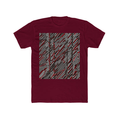 boostlete-field-day-pattern-diagonal-paper-0287 — Unisex Cotton Crew Tee (NL 3600)