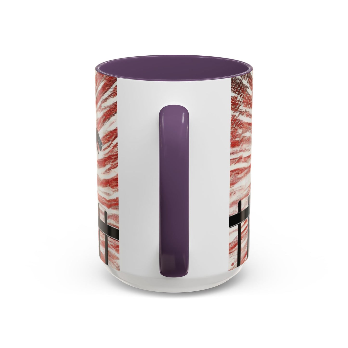 boostlete-recovery-progress-scene-hurdler-halftone-engraved-0212 — Accent Mug 11oz/15oz