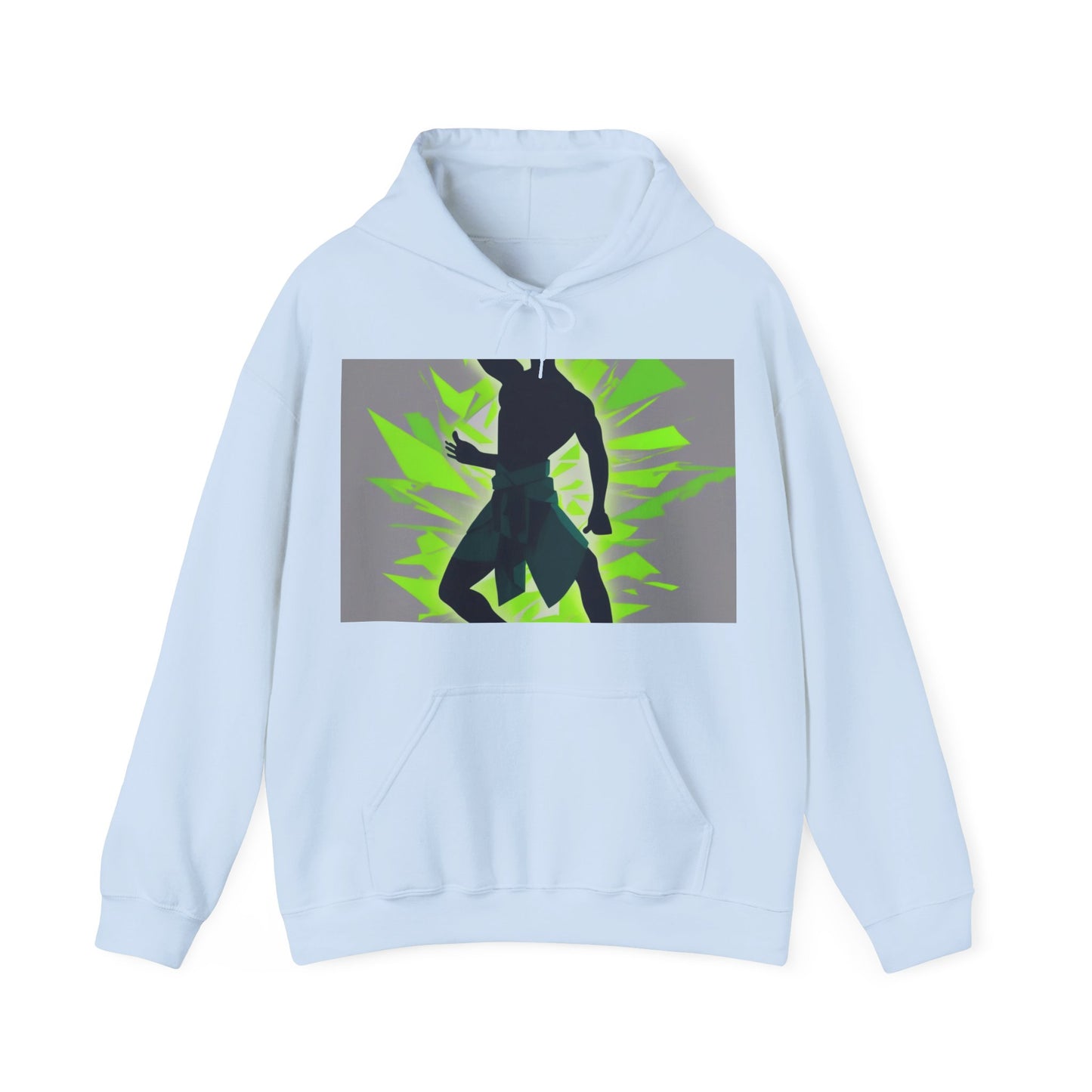 boostlete-mile-by-mile-scene-yogi-offset-isometric-0972 — Unisex Heavy Blend Hoodie (G18500)