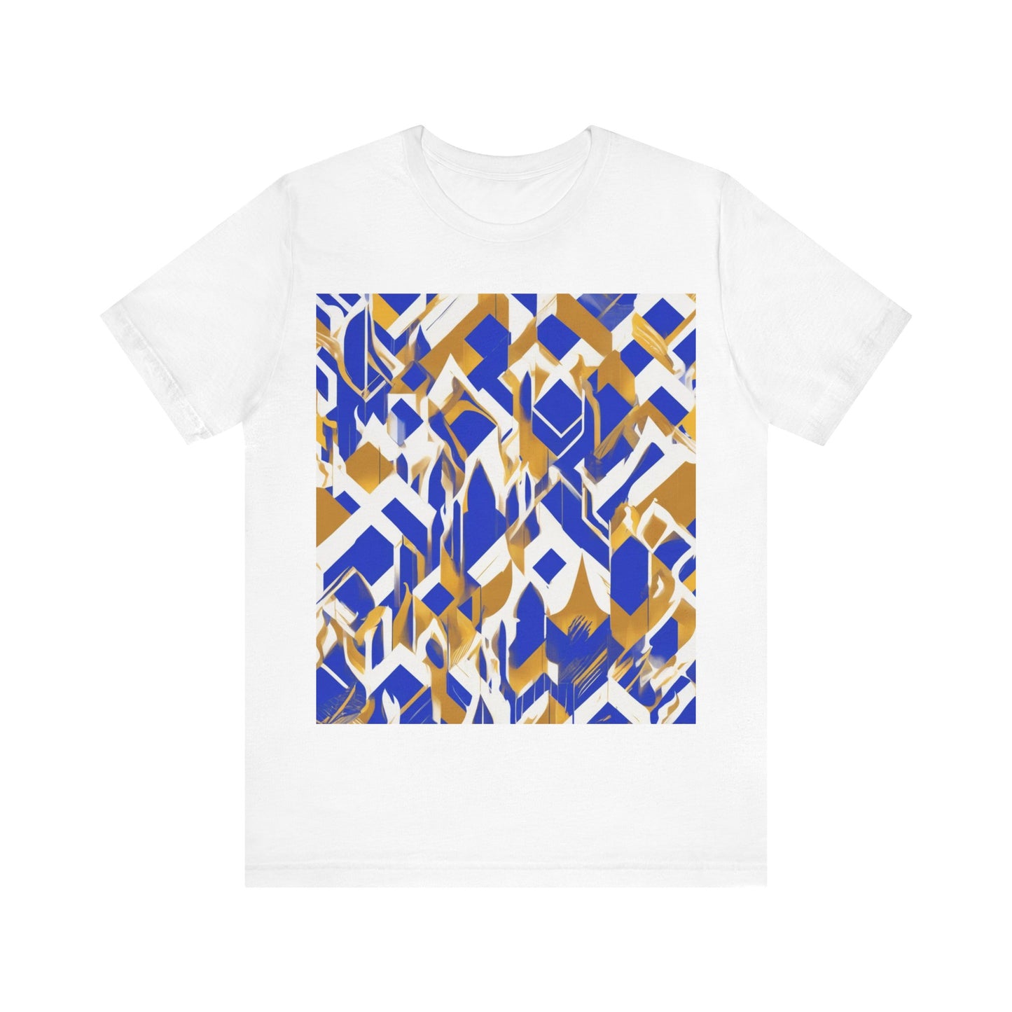 boostlete-field-day-icon-flame-glitch-geometric-0090 — Unisex Jersey Short Sleeve (B+C 3001)