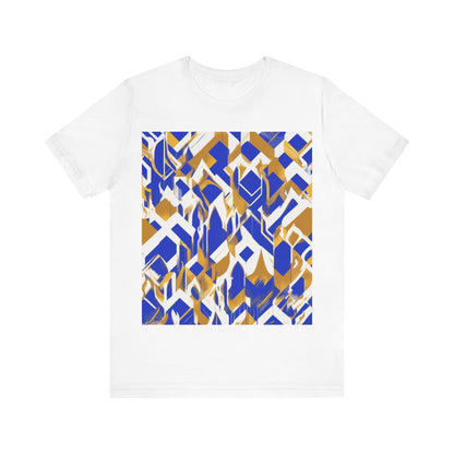 boostlete-field-day-icon-flame-glitch-geometric-0090 — Unisex Jersey Short Sleeve (B+C 3001)
