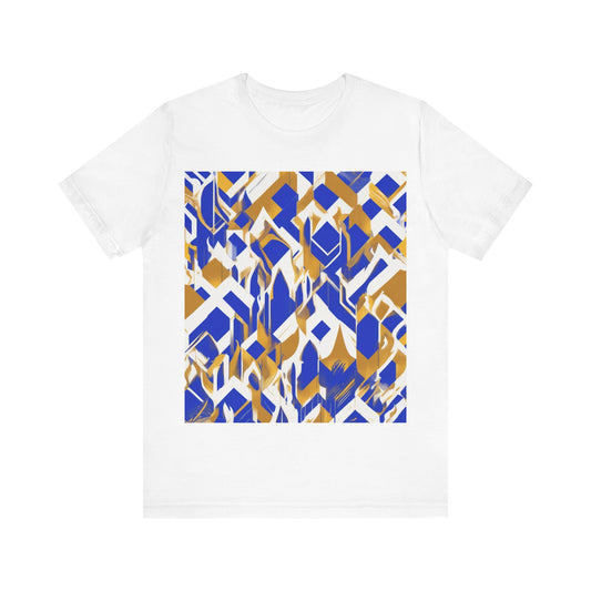 boostlete-field-day-icon-flame-glitch-geometric-0090 — Unisex Jersey Short Sleeve (B+C 3001)