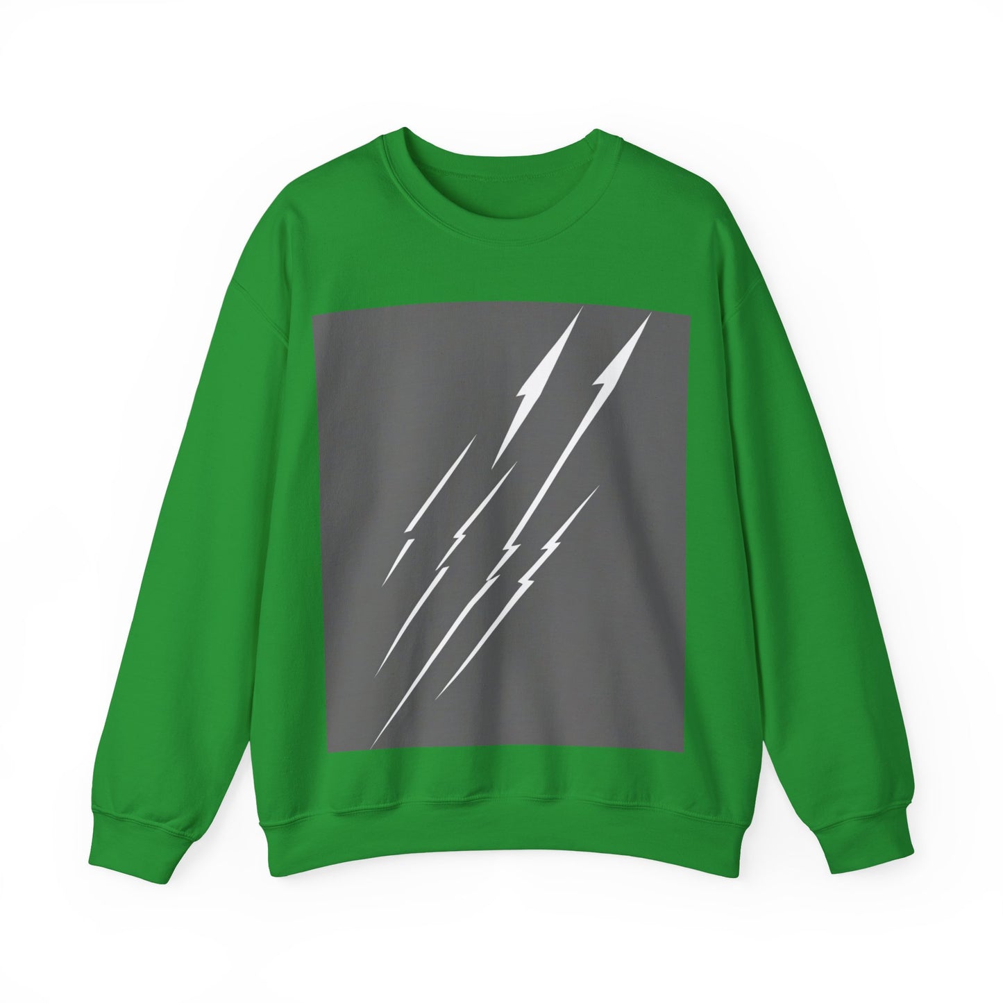 boostlete-boost-mode-icon-lightning-soft-industrial-0446 — Unisex Heavy Blend Crewneck (G18000)