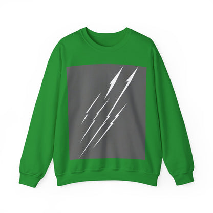 boostlete-boost-mode-icon-lightning-soft-industrial-0446 — Unisex Heavy Blend Crewneck (G18000)