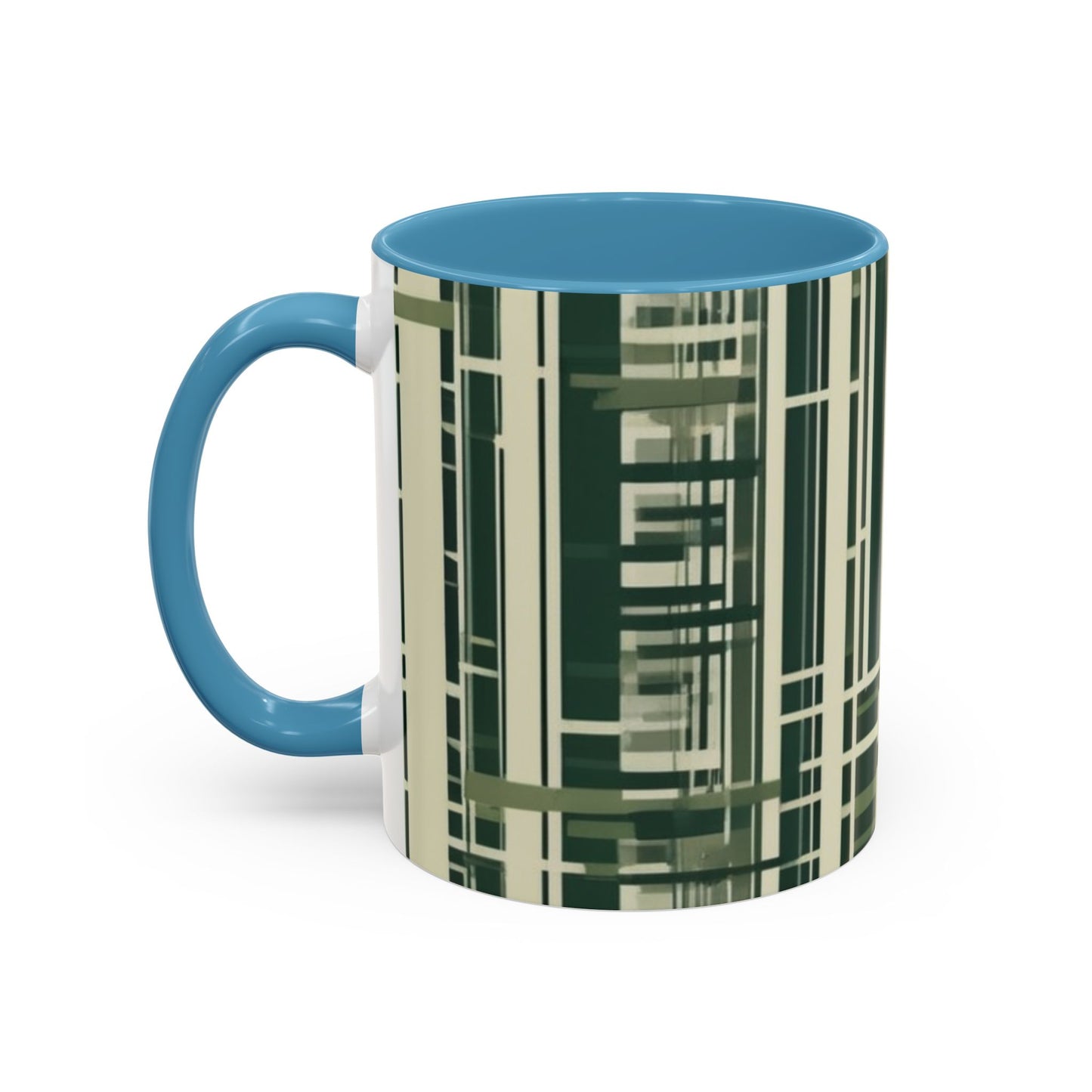boostlete-quiet-power-pattern-barcode-blueprint-0167 — Accent Mug 11/15oz