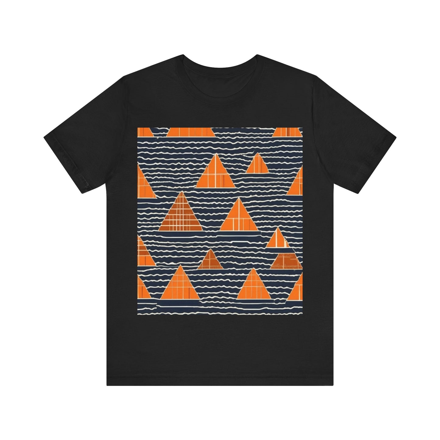 boostlete-iron-intent-pattern-stair-steps-industrial-0259 — Unisex Jersey Short Sleeve (B+C 3001)