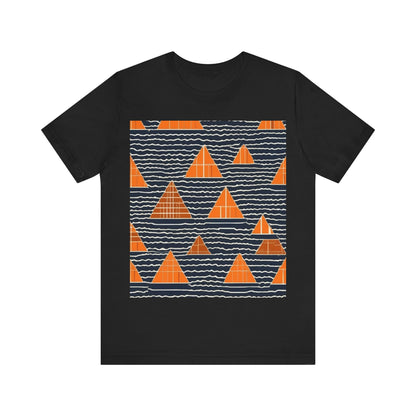 boostlete-iron-intent-pattern-stair-steps-industrial-0259 — Unisex Jersey Short Sleeve (B+C 3001)