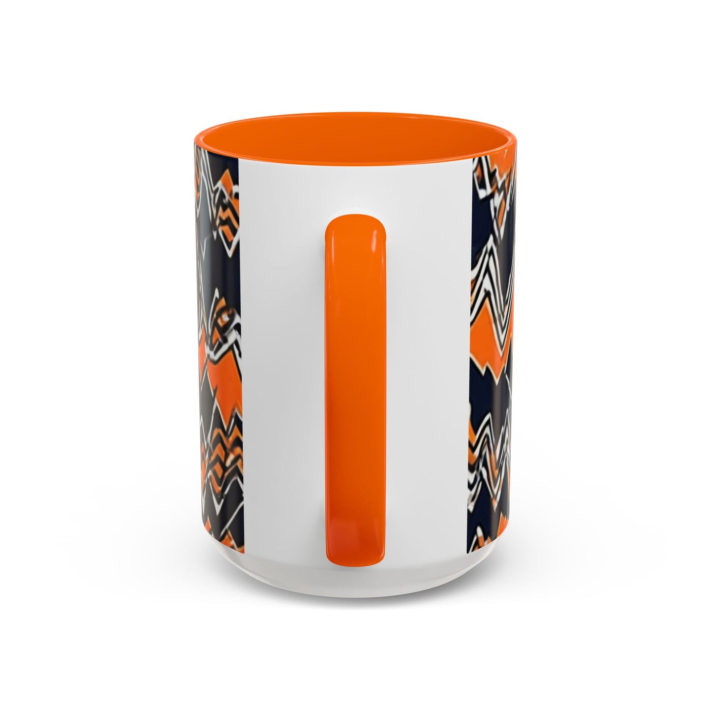 boostlete-headspace-pattern-ekg-industrial-0559 — Accent Mug 11/15oz