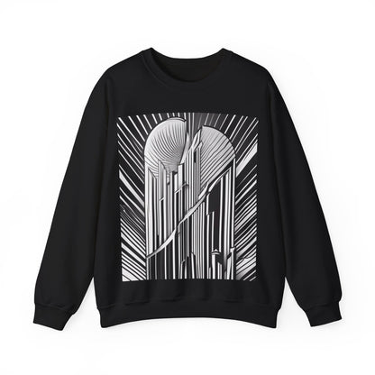 boostlete-boost-mode-icon-sunrise-soft-athletic-0046 — Unisex Heavy Blend Crewneck Sweatshirt (Gildan)