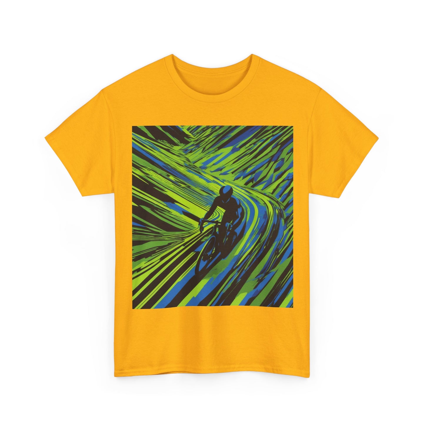 boostlete-am-crew-scene-cyclist-speed-isometric-0064 — Unisex Heavy Cotton Tee (Gildan 5000)