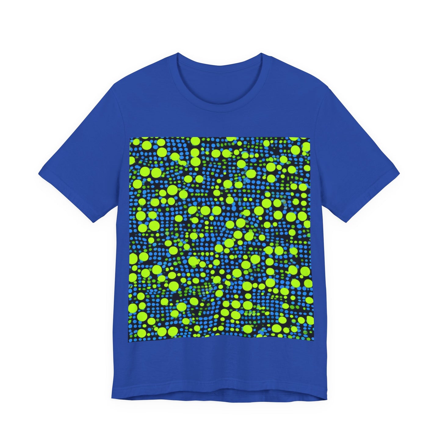 boostlete-mile-by-mile-pattern-dotted-geometric-0071 — Unisex Jersey Short Sleeve (B+C 3001)