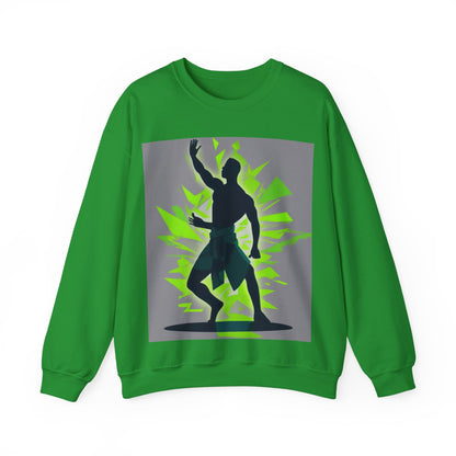 boostlete-mile-by-mile-scene-yogi-offset-isometric-0972 — Unisex Heavy Blend Crewneck (G18000)