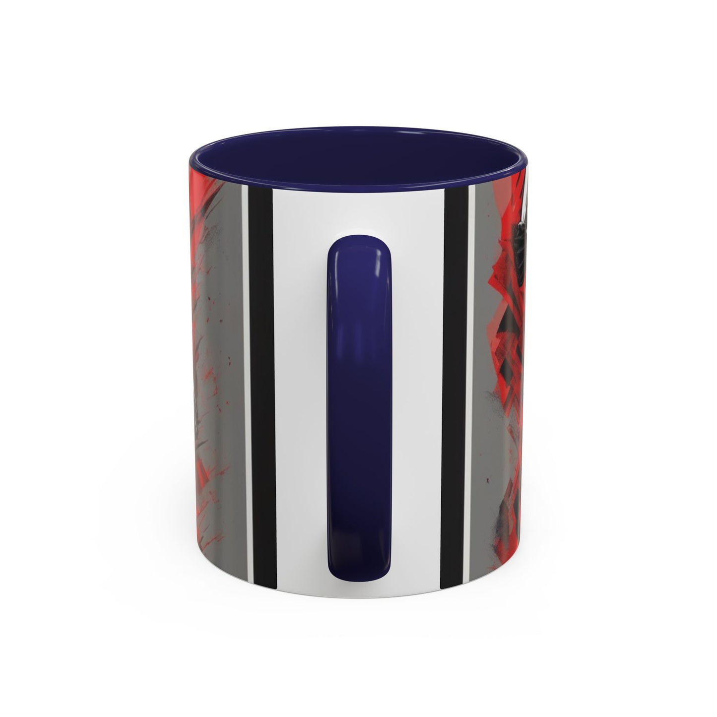 boostlete-field-day-scene-sprinter-glitch-badge-0284 — Accent Mug 11oz/15oz