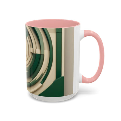 boostlete-mile-by-mile-icon-target-3d-modern-0306 — Accent Mug 11/15oz