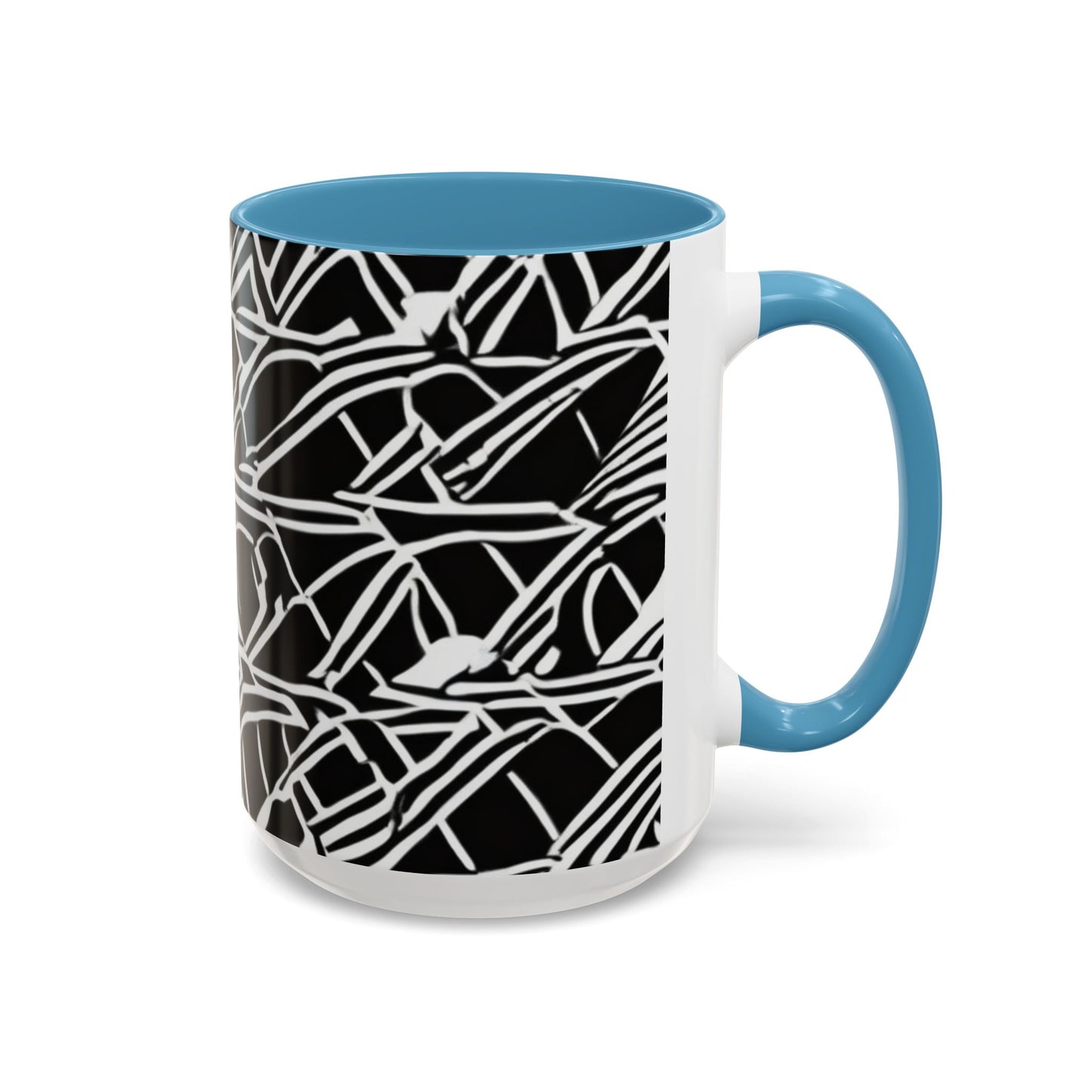 boostlete-boost-mode-pattern-stair-steps-athletic-0311 — Accent Mug 11oz/15oz