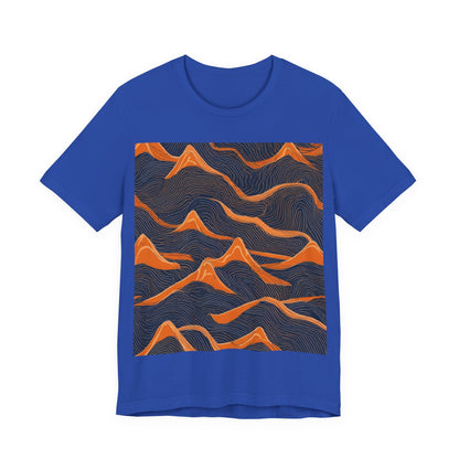 boostlete-boost-mode-pattern-topographic-engraved-0035 — Unisex Jersey Short Sleeve (B+C 3001)