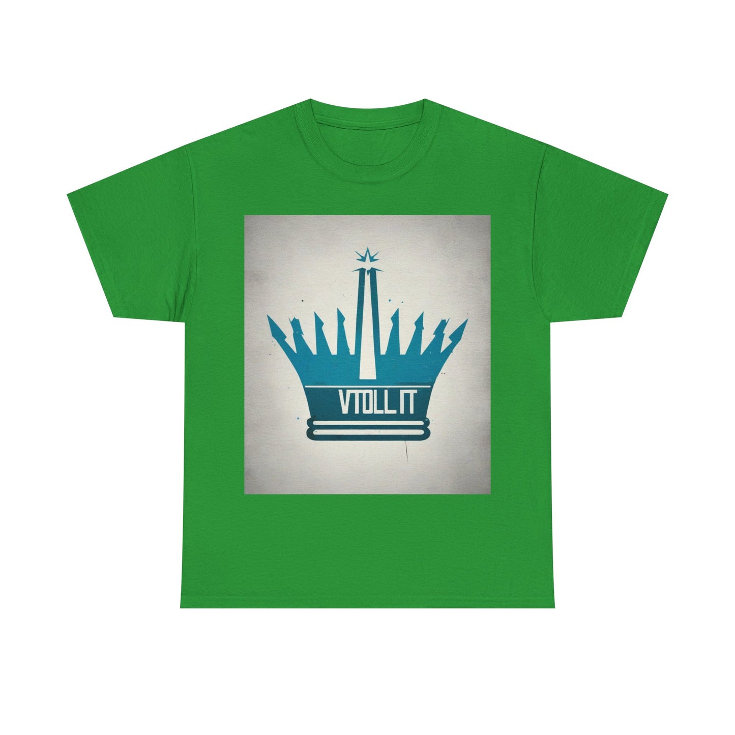 boostlete-am-crew-icon-crown-matte-industrial-0058 — Unisex Heavy Cotton Tee (Gildan 5000)