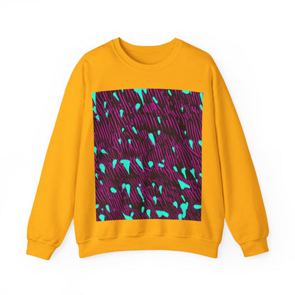 boostlete-am-crew-pattern-dotted-vector-0027 — Unisex Heavy Blend Crewneck Sweatshirt (Gildan)
