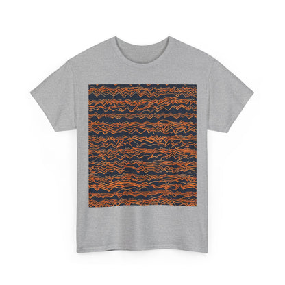 boostlete-field-day-pattern-ekg-bold-0135 — Unisex Heavy Cotton Tee (Gildan 5000)