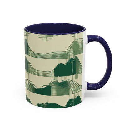 boostlete-mile-by-mile-pattern-audio-blueprint-0971 — Accent Mug 11/15oz