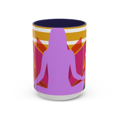 Yoga (87) — Accent Mug 11oz/15oz