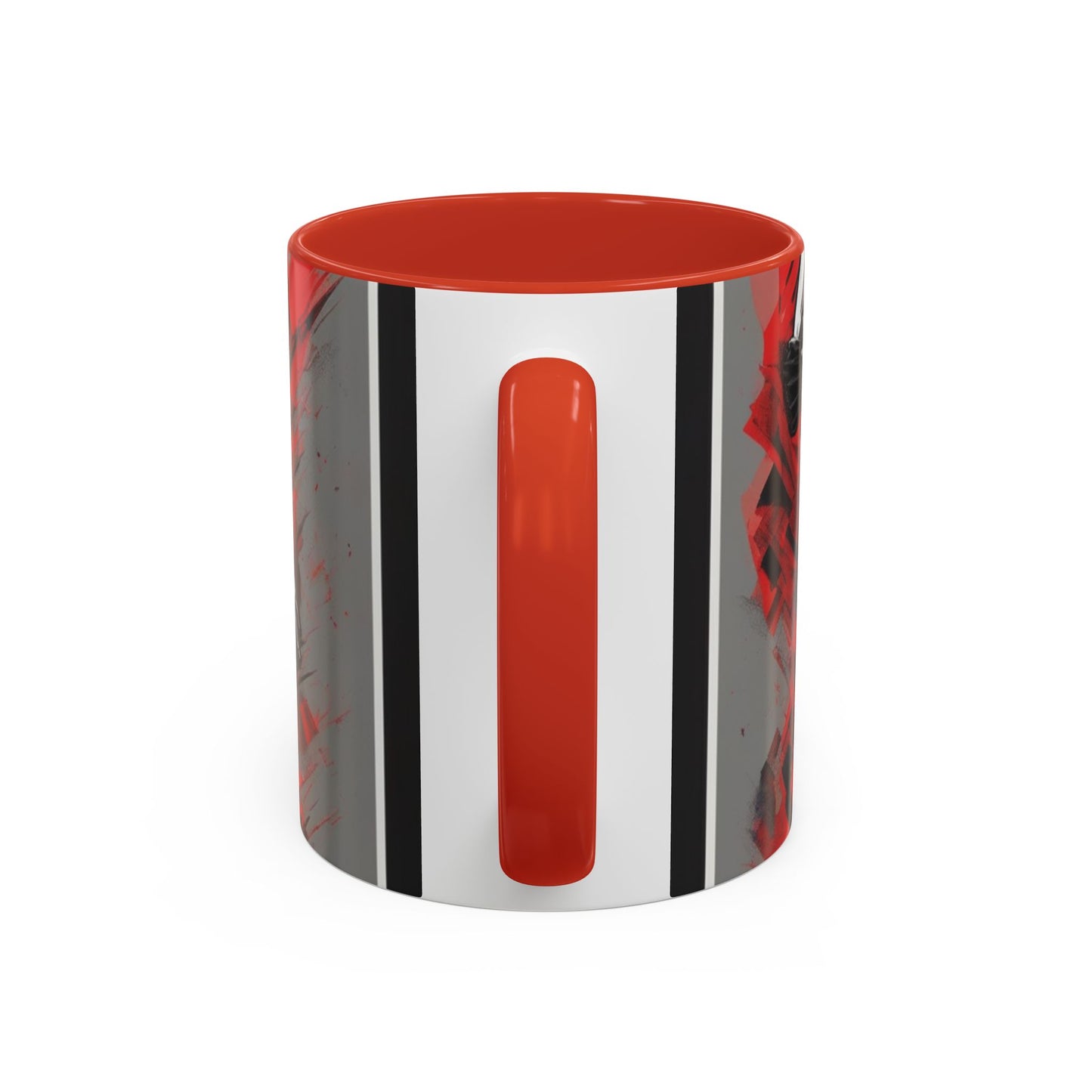 boostlete-field-day-scene-sprinter-glitch-badge-0284 — Accent Mug 11oz/15oz