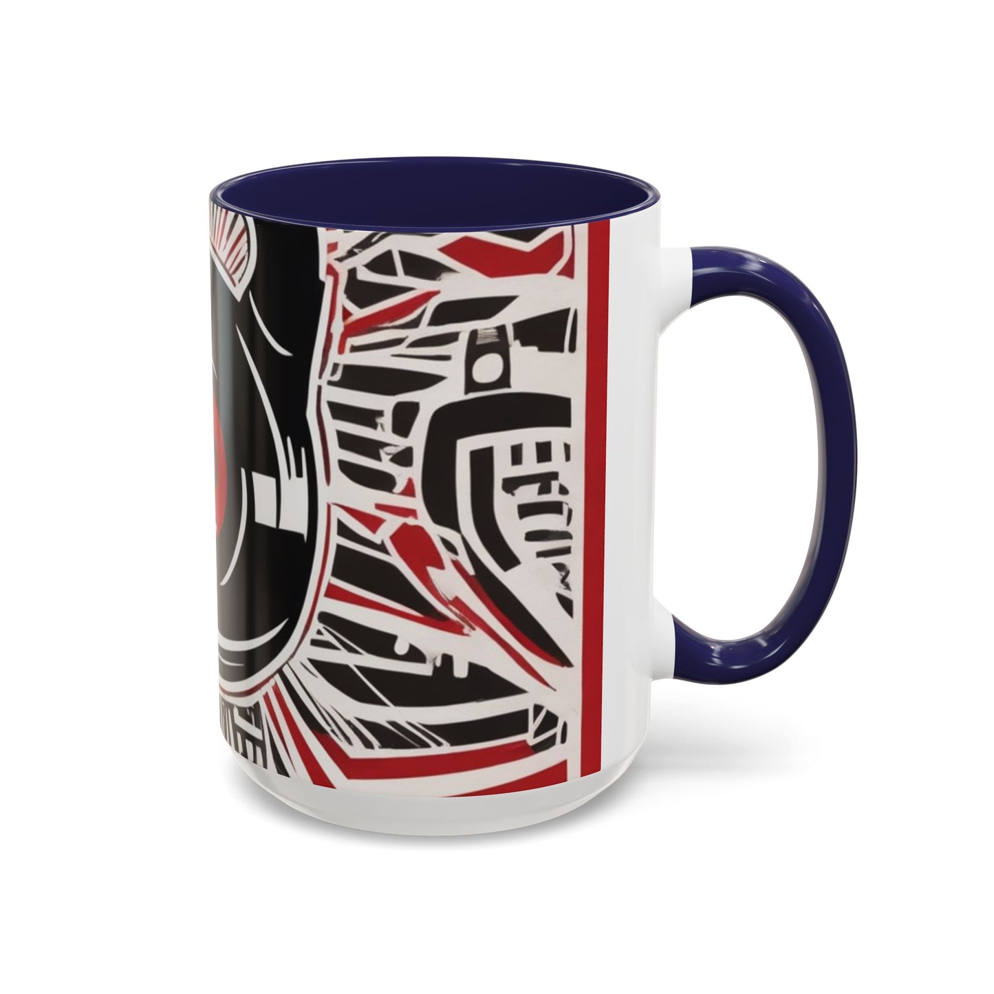 boostlete-recovery-progress-icon-kettlebell-outline-industrial-0366 — Accent Mug 11oz/15oz