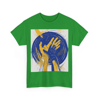 boostlete-am-crew-scene-athlete-neon-vector-0304 — Unisex Heavy Cotton Tee (Gildan 5000)