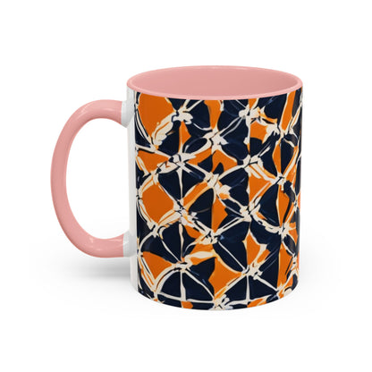 boostlete-headspace-pattern-plate-number-badge-0387 — Accent Mug 11/15oz