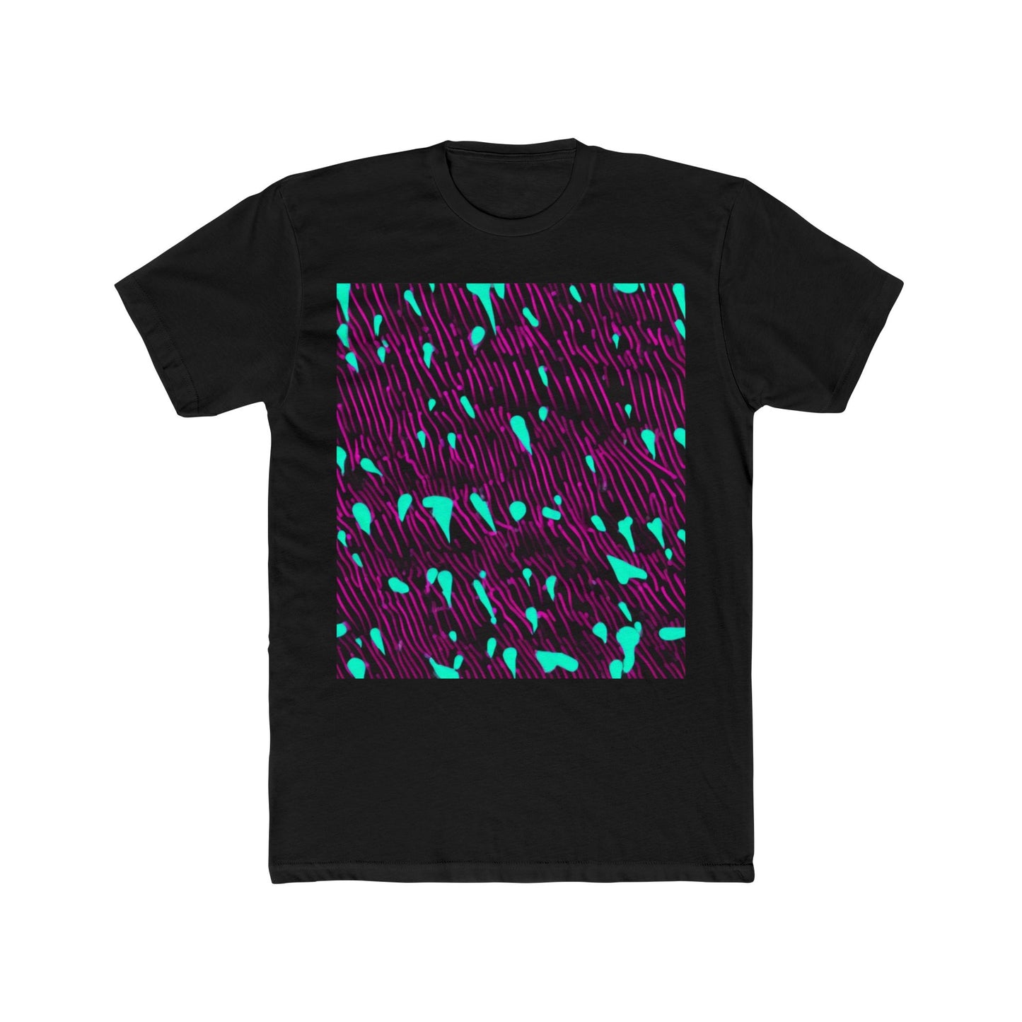 boostlete-am-crew-pattern-dotted-vector-0027 — Unisex Cotton Crew Tee (NL 3600)