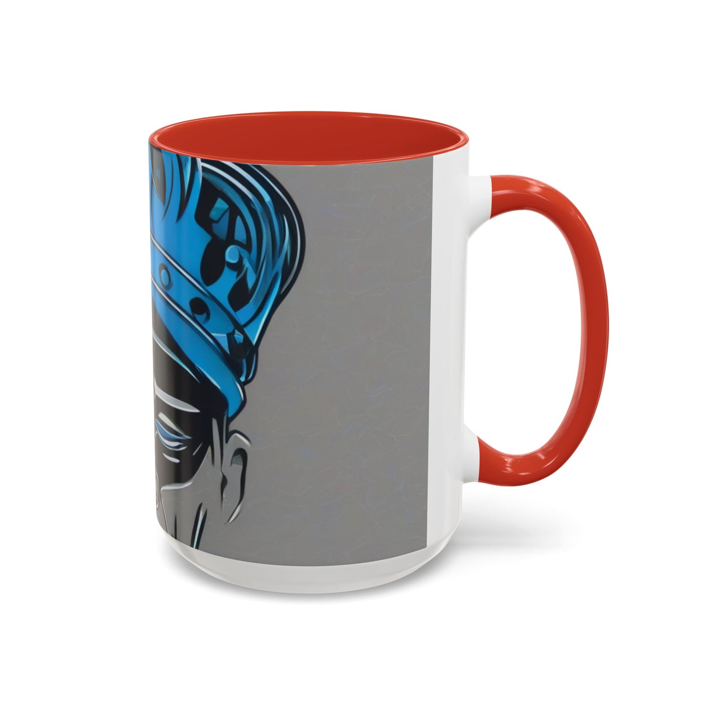boostlete-am-crew-icon-crown-grainy-monoline-0022 — Accent Mug 11oz/15oz